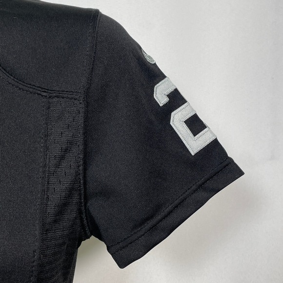 Marshawn Lynch #24 Oakland Raiders NFL Nike Black Limited Jersey Women's SMALL - Picture 9 of 11